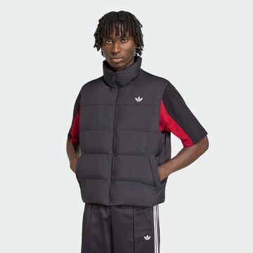 Gilet di ADIDAS ORIGINALS in nero: frontale
