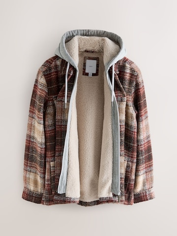 Next Välikausitakki värissä ruskea