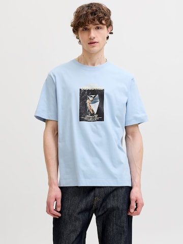 JACK & JONES Shirt in Blauw: voorkant