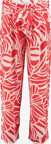 Pantaloni cutați 'Ci44ra' de la Hailys pe roșu: față