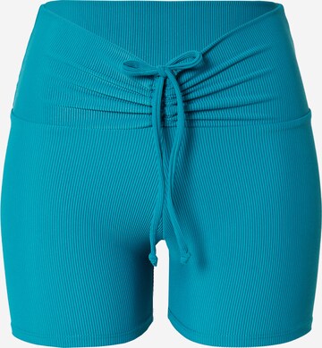 Onzie Skinny Sportshorts in Blau: predná strana