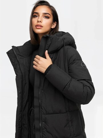 MARIKOO Winter Coat 'Tabiaa' in Black