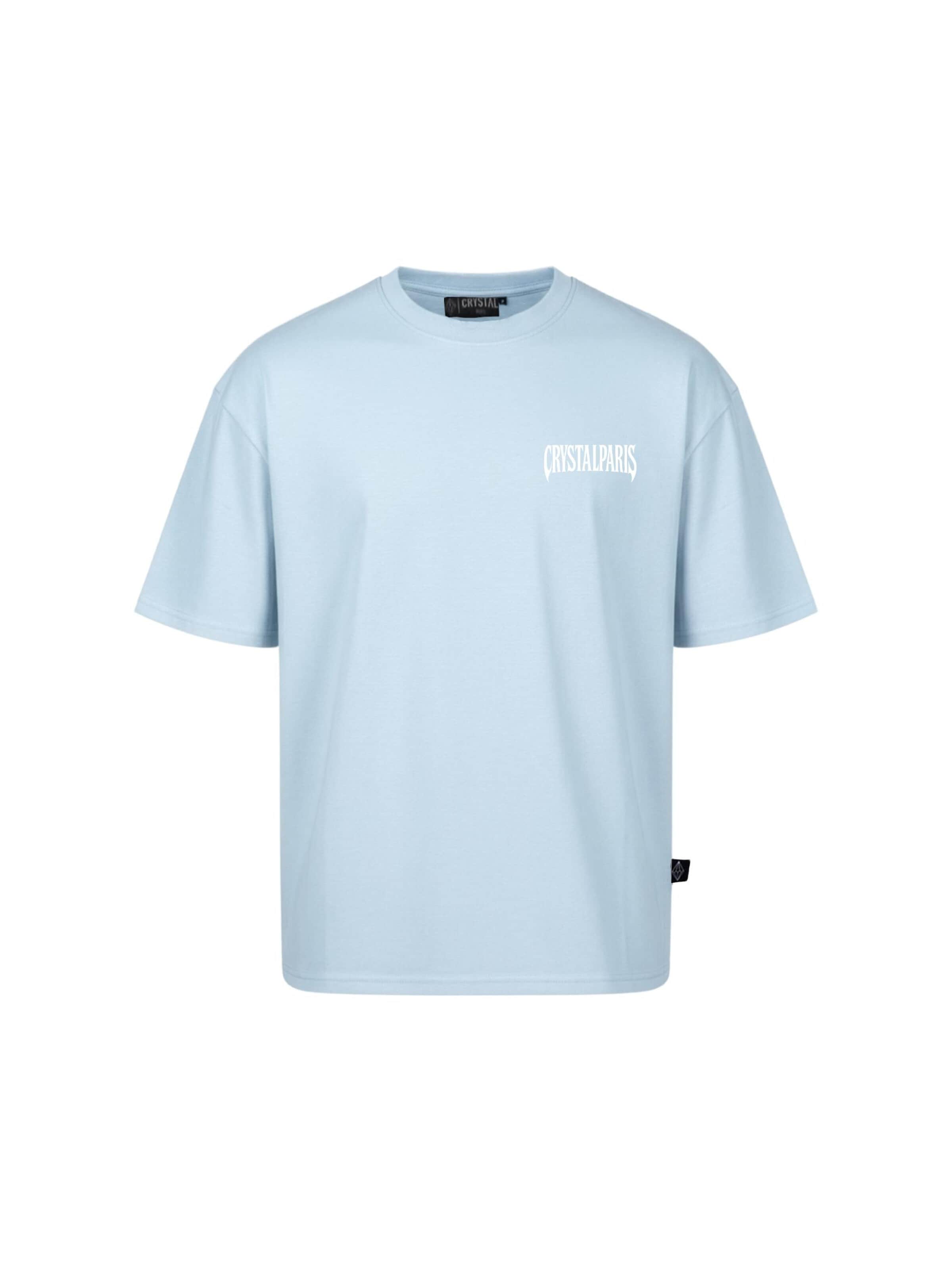 Crystal Paris Shirt 'Kaizen' in Blauw: voorkant