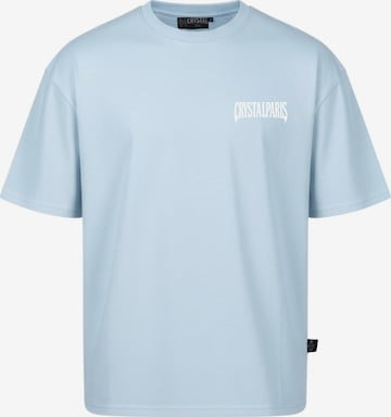 Crystal Paris Shirt 'Kaizen' in Blauw: voorkant