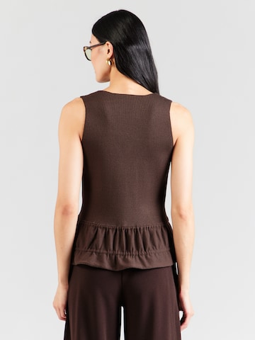 Tops en tricot 'ONLNila' ONLY en marron