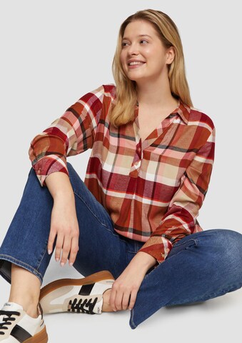 s.Oliver Blouse in Rood