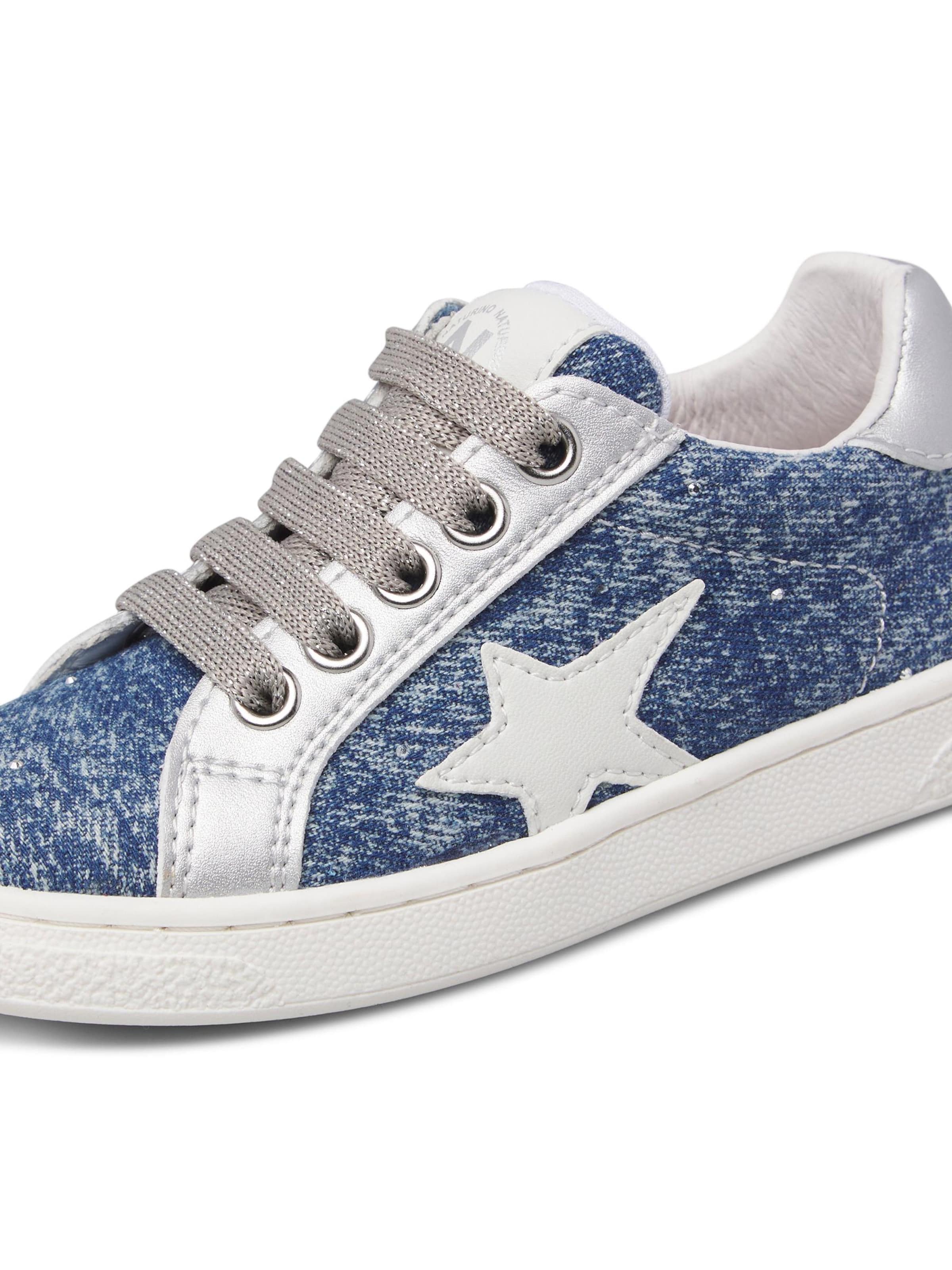 NATURINO Halbschuh 'PINN ZIP.'‌‌‌‌‌‌‌‌‌ in Weiß
