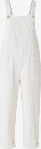 Pantaloni con pettorina 'Roa' di WENOR in bianco: frontale