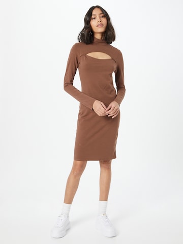 Urban Classics Dress in Brown