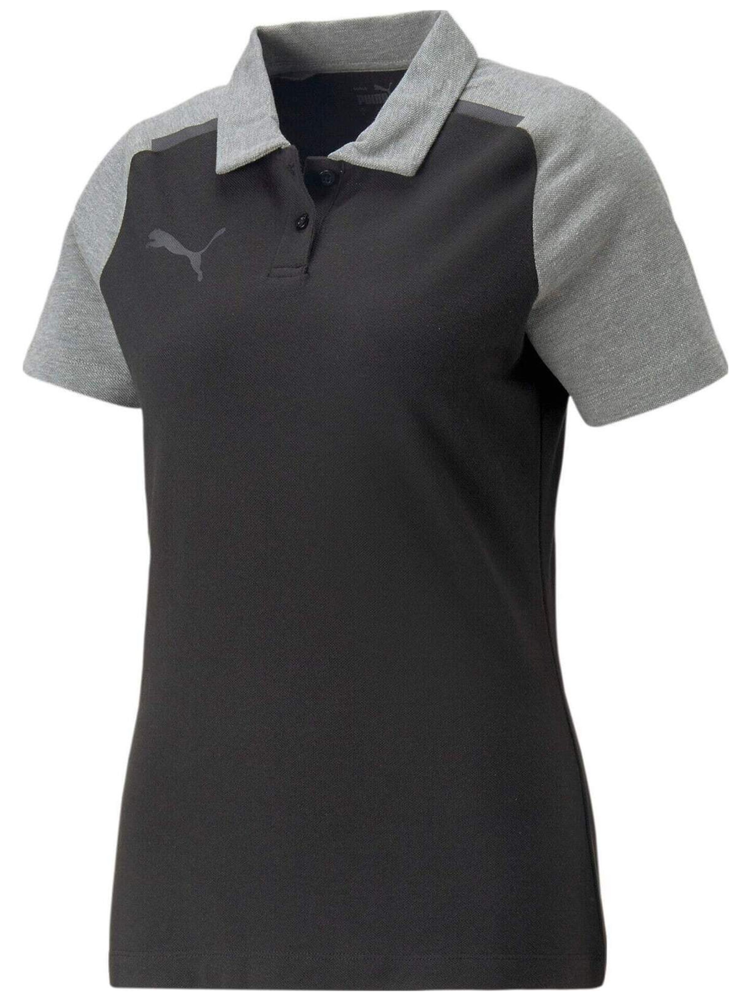 PUMA Shirt 'Puma Teamcup Casuals Polo' in XL in Black, Item view