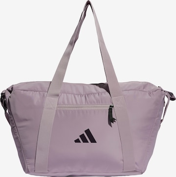 ADIDAS PERFORMANCE Sports Bag in Purple: front