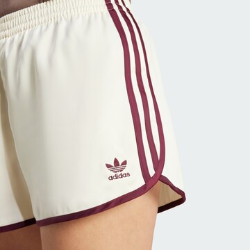 Loosefit Pantalon 'Adicolor' ADIDAS ORIGINALS en blanc