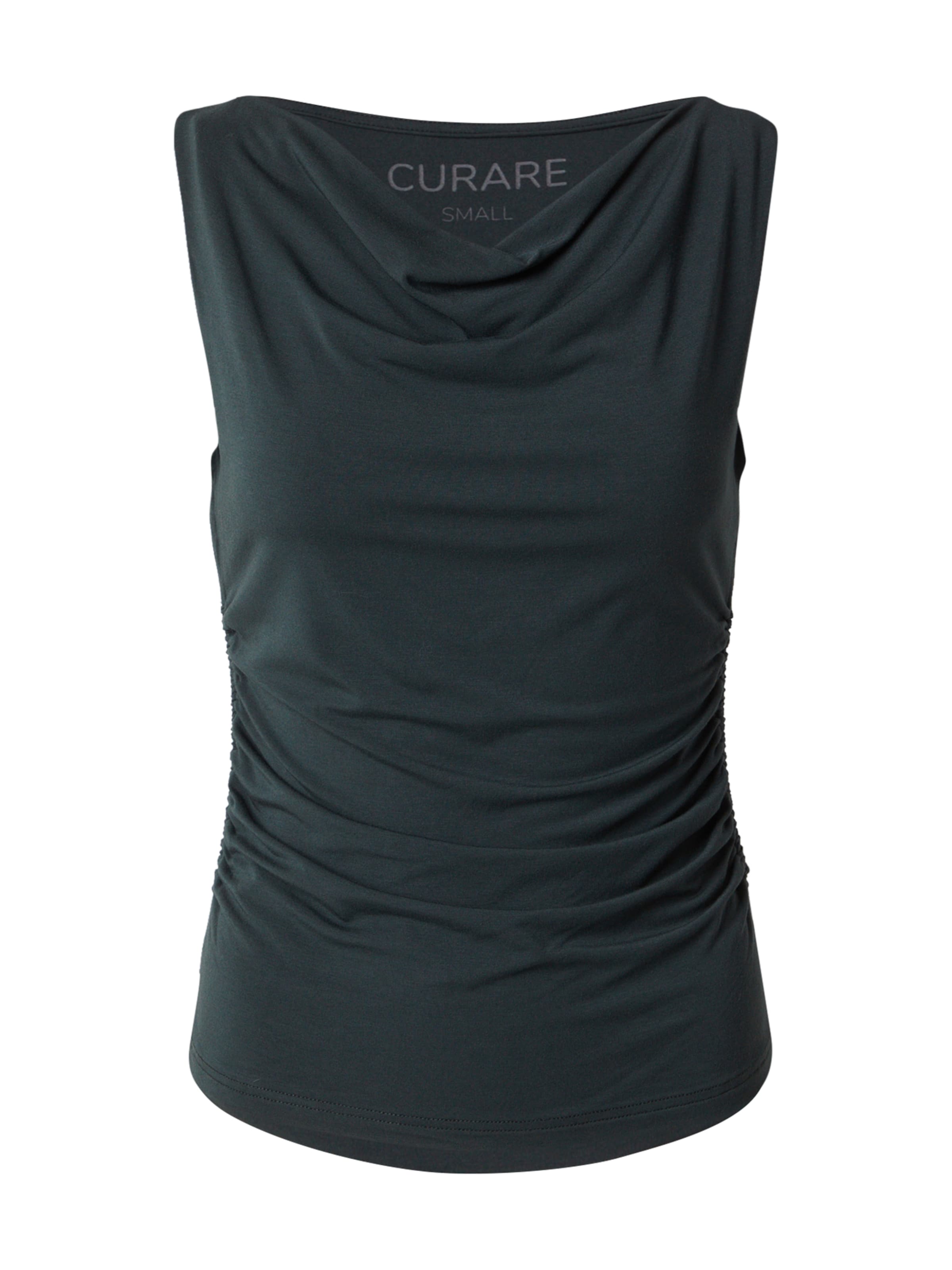 CURARE Yogawear - Top desportivo em verde: frente