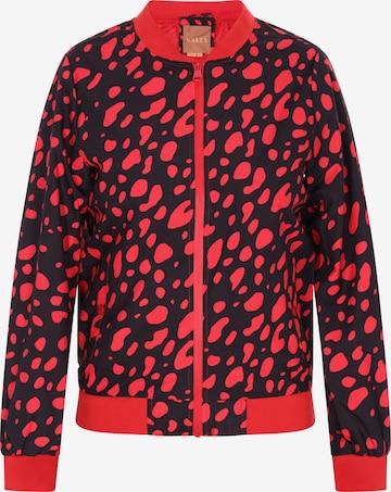 sarkans NALLY Starpsezonu jaka: no priekšpuses