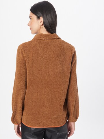 Iriedaily Fleece jacket 'Arkta' in Brown