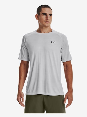 UNDER ARMOUR Performance Shirt 'Tiger' in Grey: front