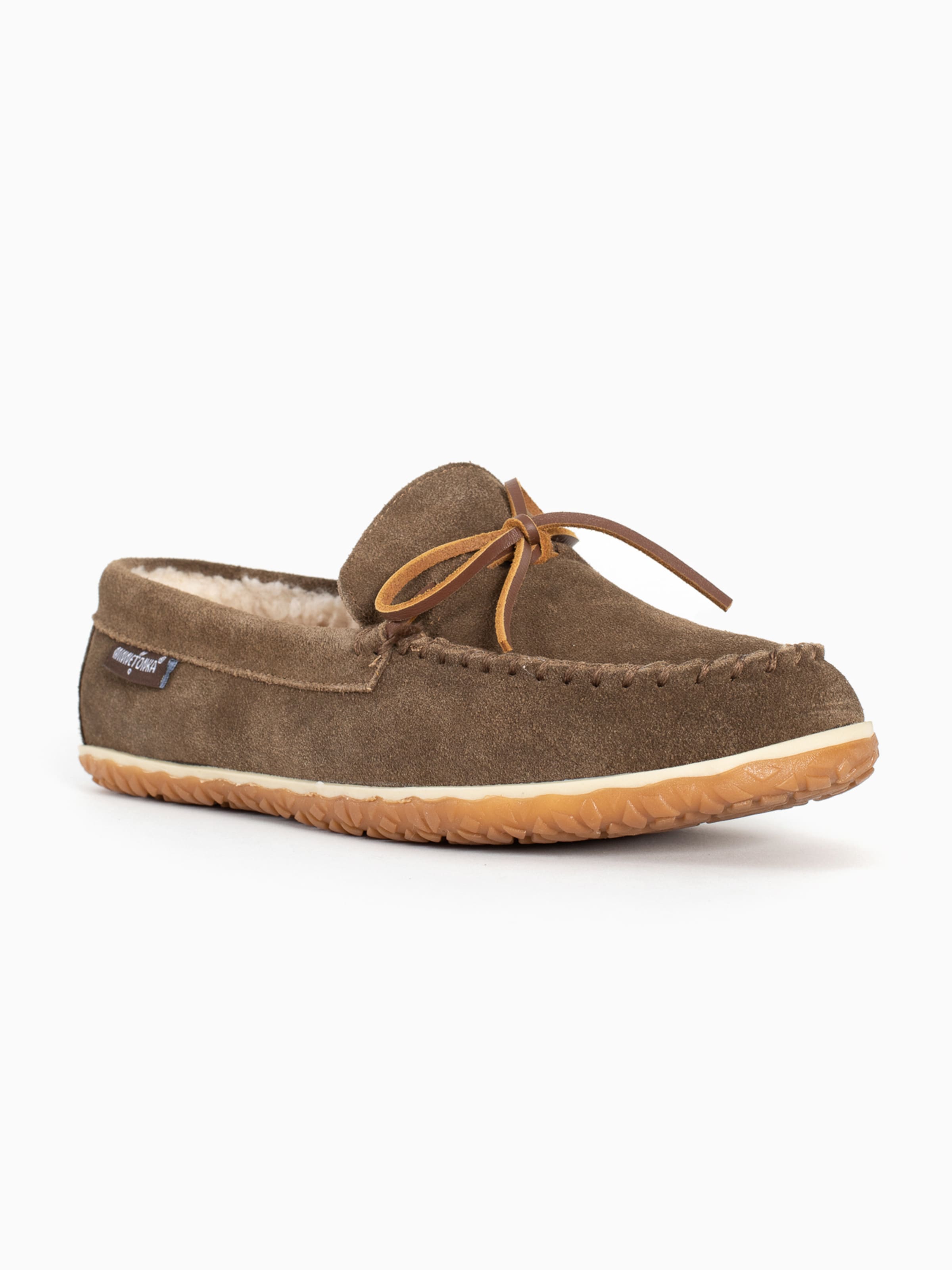 Minnetonka Мокасини 'Taft' в кафяво