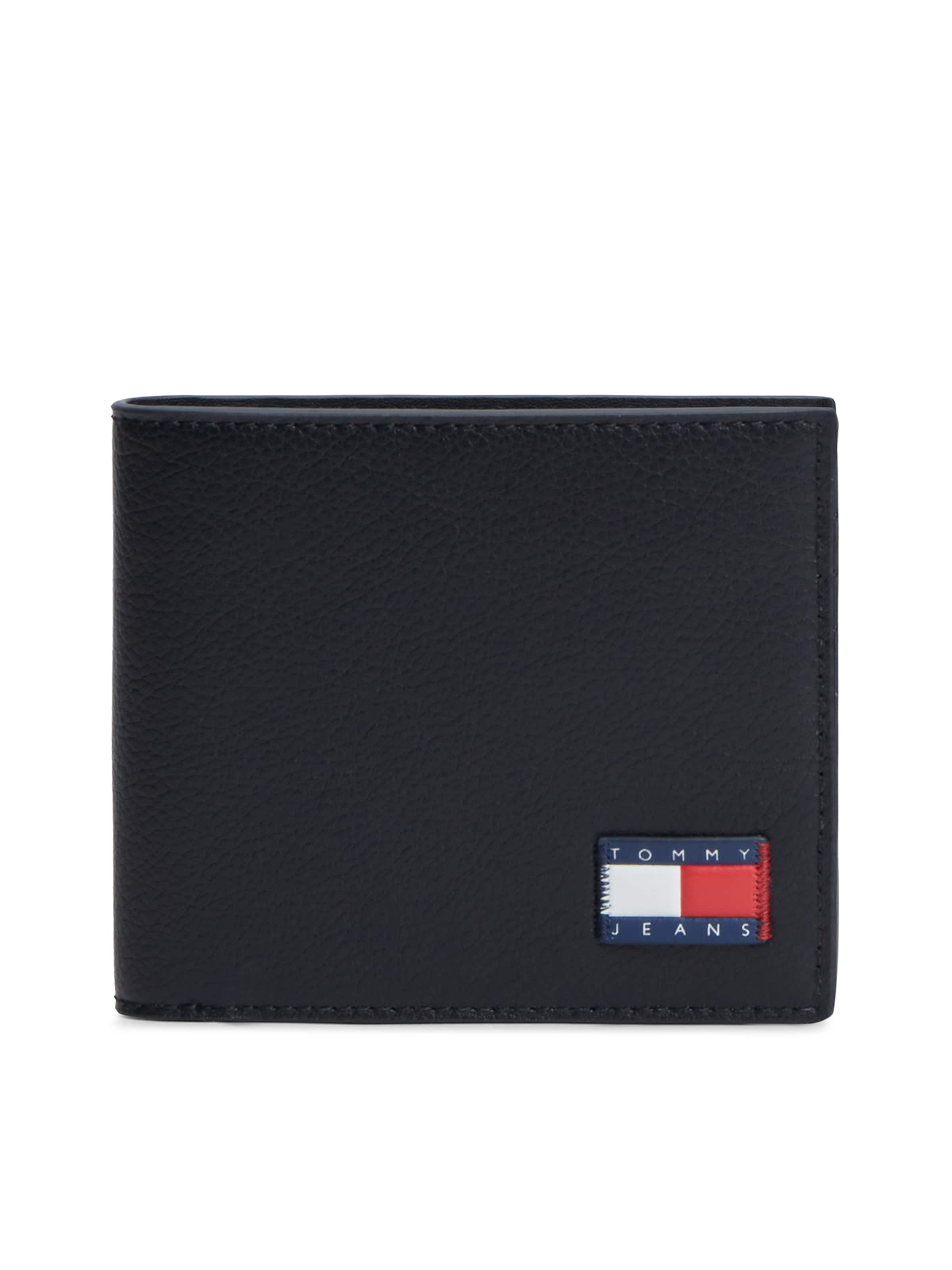 Tommy Jeans Kukkaro 'HERITAGE' värissä musta: etupuoli