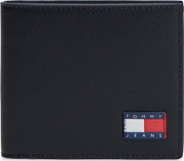 Tommy Jeans Kukkaro 'HERITAGE' värissä musta: etupuoli