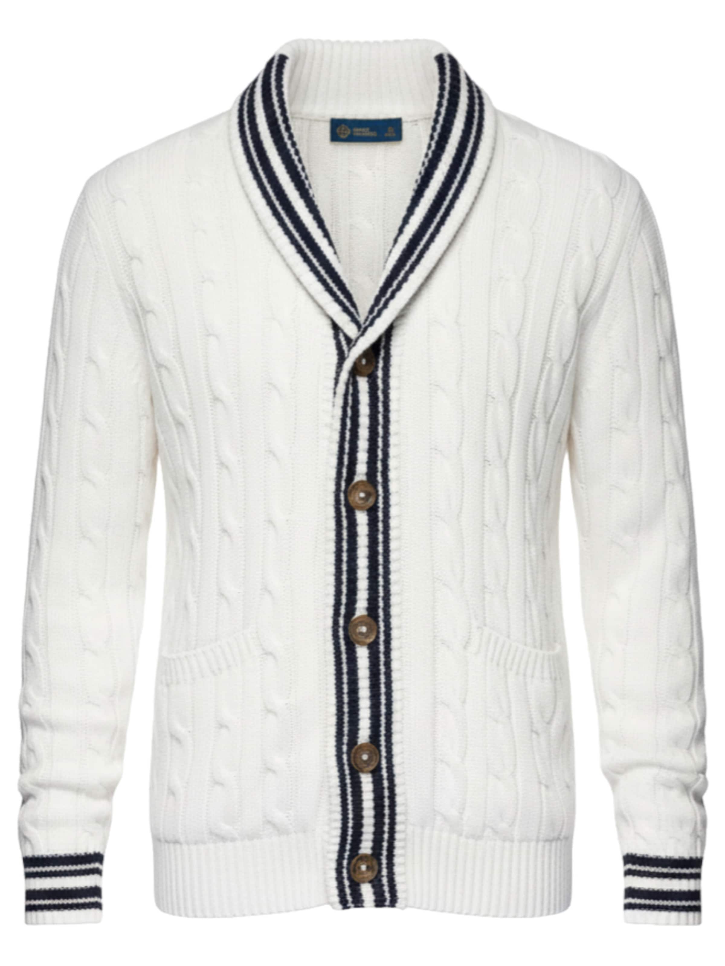 Ombre Sweater 'OM-SWCD-0152' in White: front