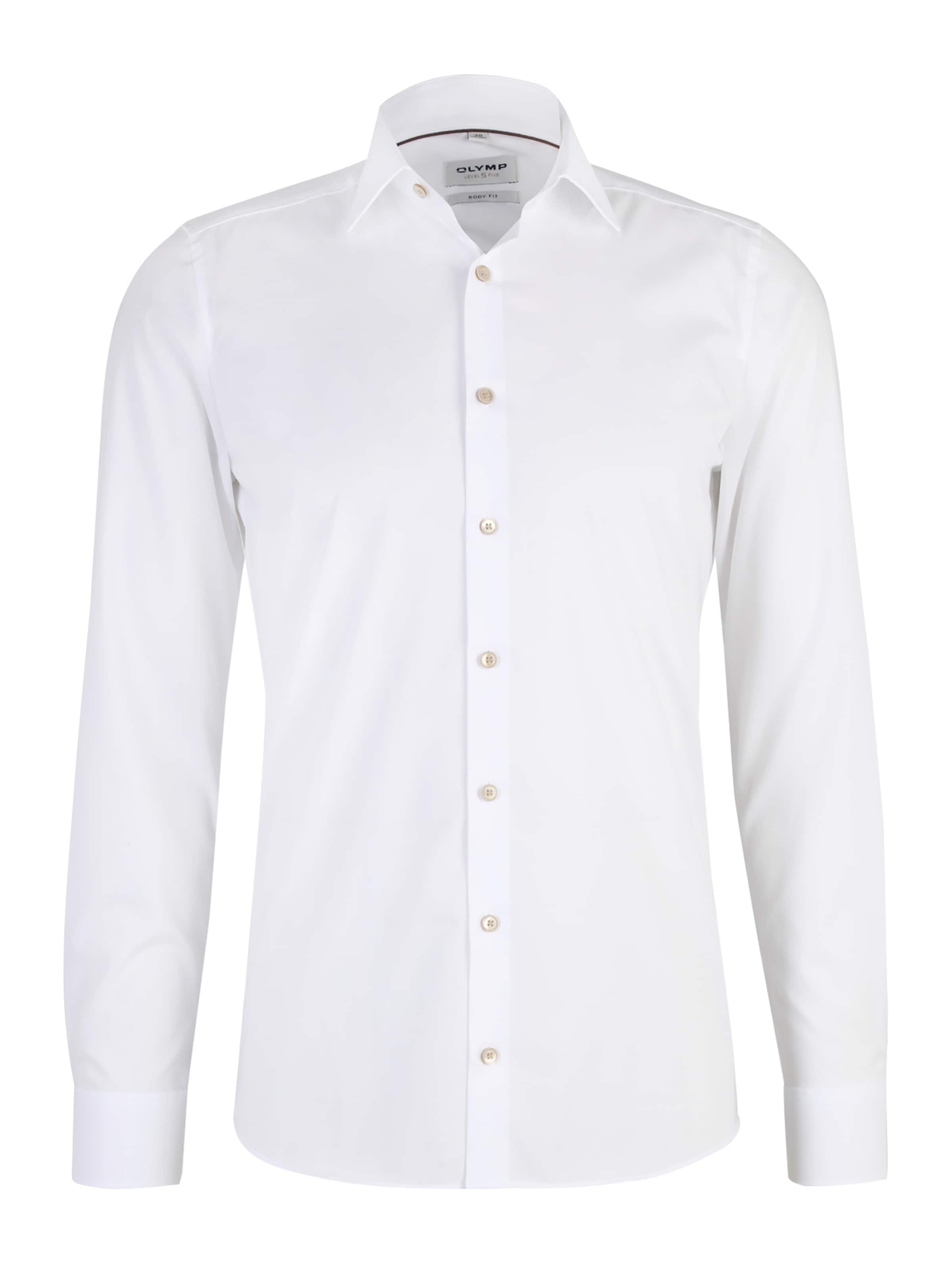 OLYMP Businessskjorta i vit, Produktvy