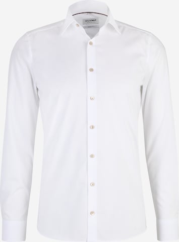 Chemise business OLYMP en blanc : devant