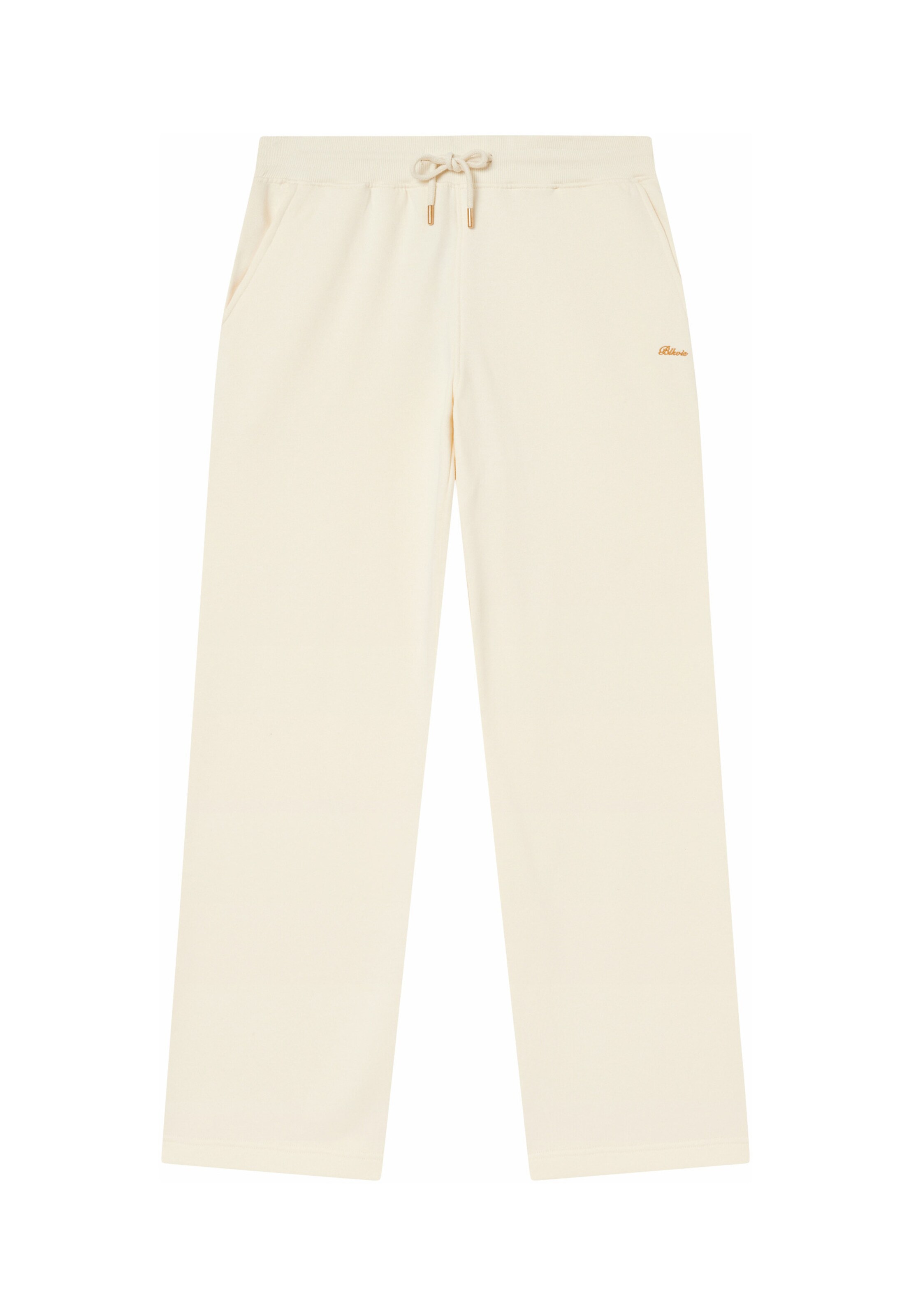 BLKVIS Regular Trousers in White: front