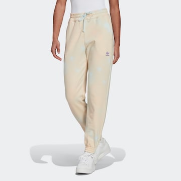 ADIDAS ORIGINALS Tapered Byxa 'Allover Print Cuffed' i blandade färger: framsida