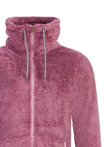 PROTEST Fleece Jacket 'RIRI' in Purple