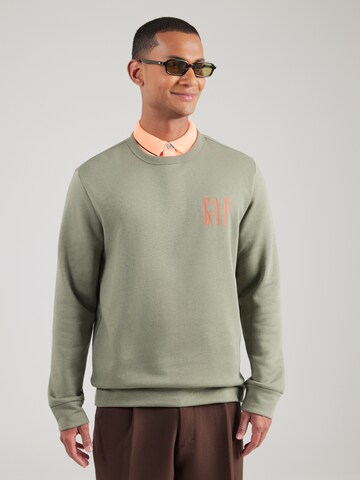 GAP Sweatshirt i grön: framsida