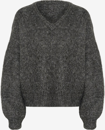 Kaffe Sweater 'Trina' in Grey: front