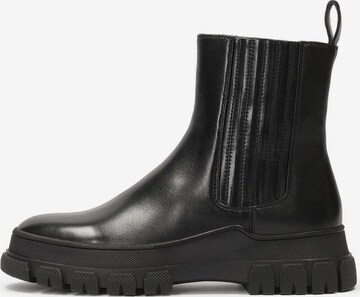 Kazar - Botas Chelsea en negro: frente