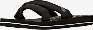 ESPRIT T-Bar Sandals in Black: front