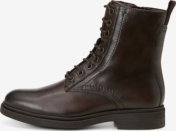 Marc O'Polo Schnürstiefelette 'Paula' in Braun: Vorderseite