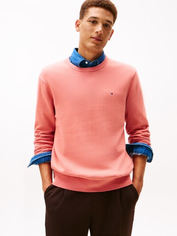 Pull-over 'ESSENTIAL' TOMMY HILFIGER en rose : devant