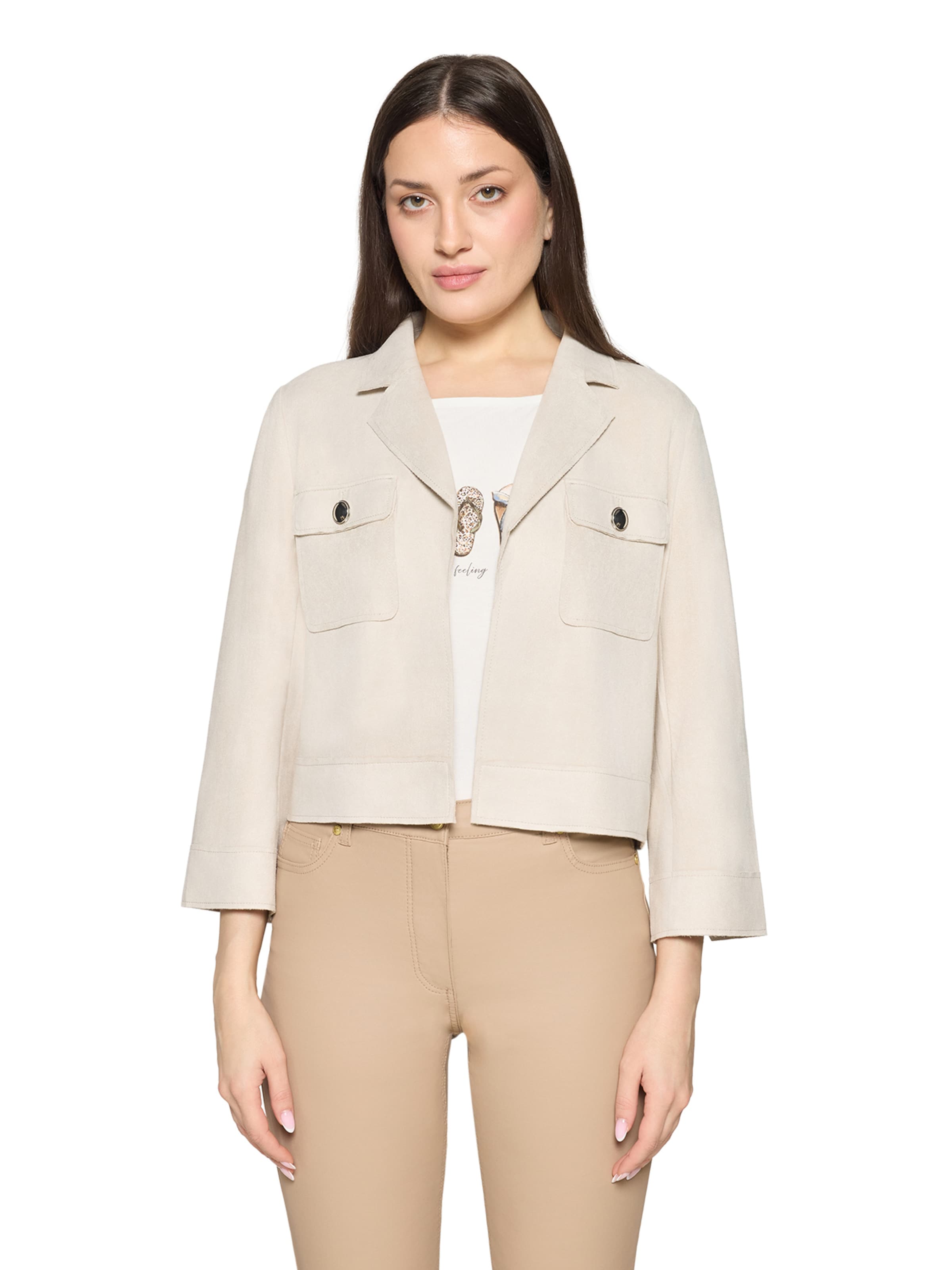 Betty Barclay Blazers in Beige: voorkant
