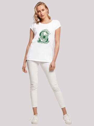 T-shirt 'Harry Potter Slytherin' F4NT4STIC en blanc