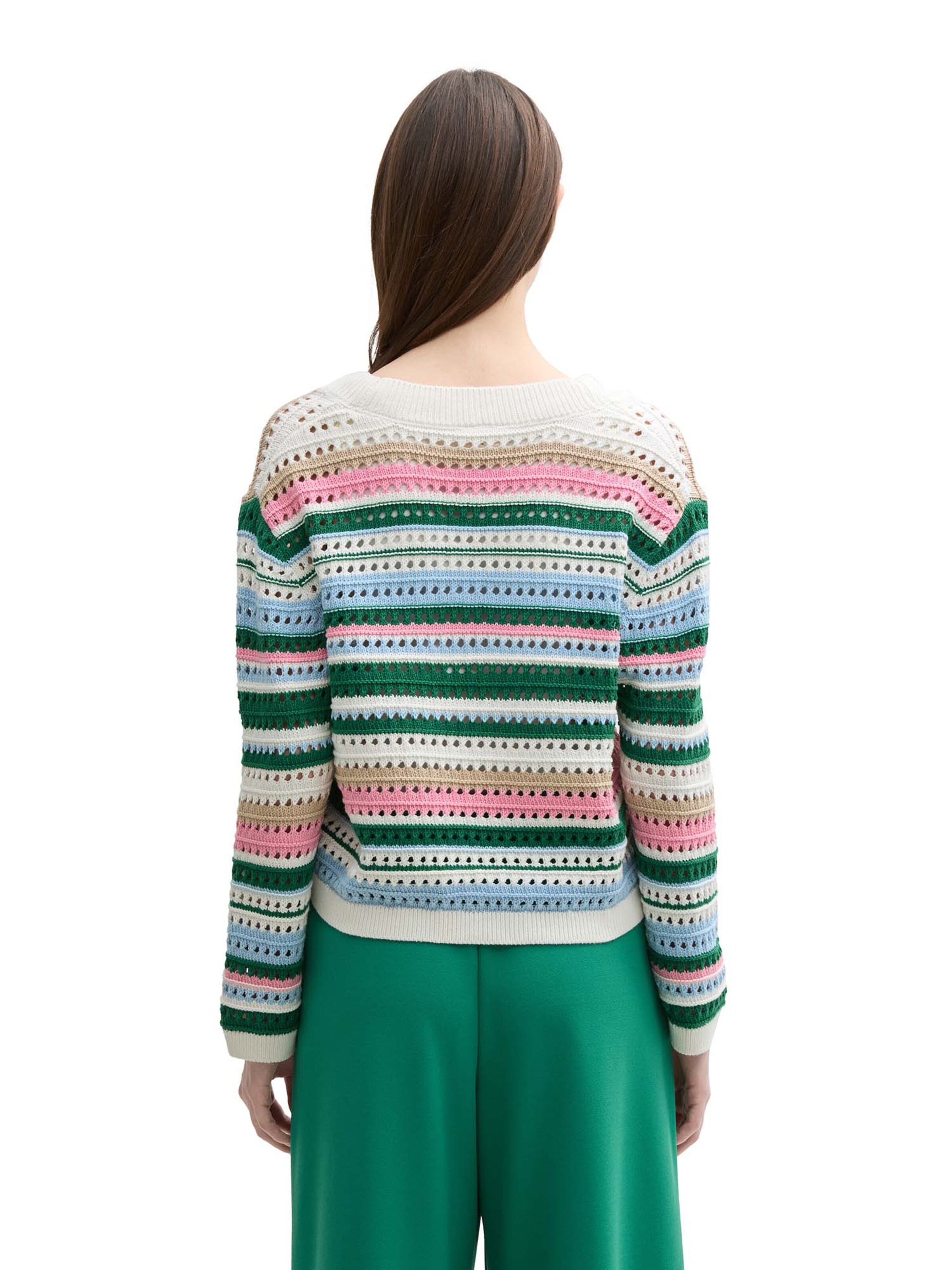 TOM TAILOR DENIM Sweter w kolorze mieszane kolory