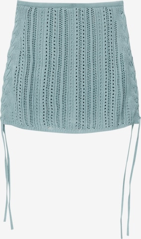 Pull&Bear Skirt in Blue: front