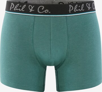 Phil & Co. Berlin Retroshorts ' 2-Pack Jersey ' in Grau