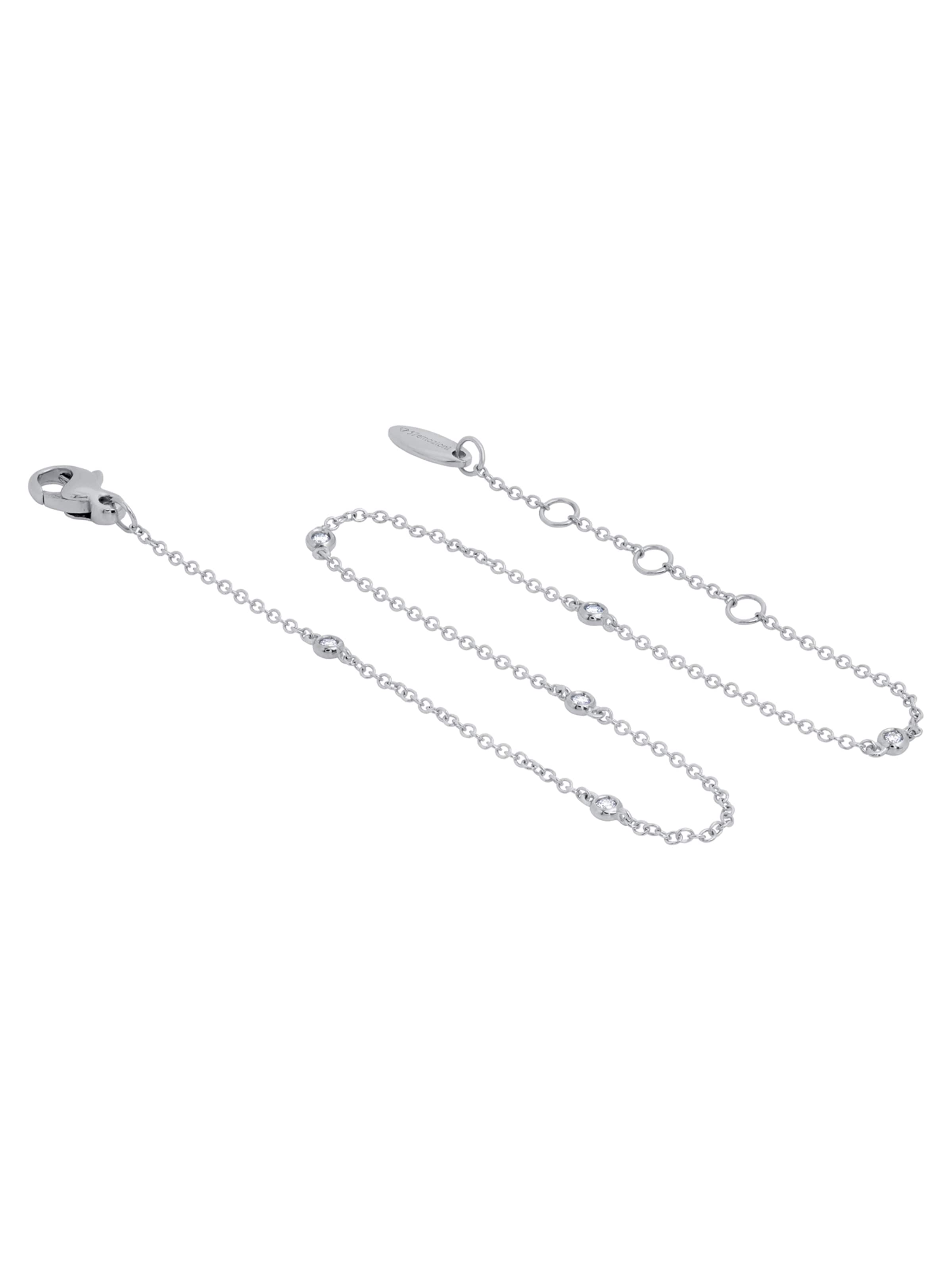 57emozioni Bracelet 'Diamond' in Silver: front