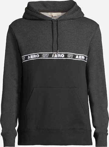 Sweat-shirt 'HERITAGE' AÉROPOSTALE en gris : devant