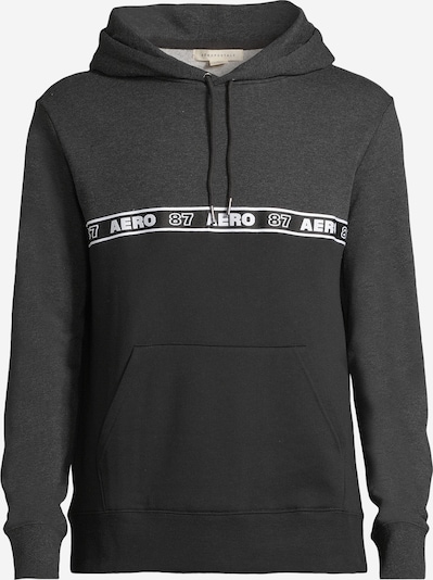 AÉROPOSTALE Sweatshirt 'HERITAGE' in Anthracite / Dark grey / White, Item view