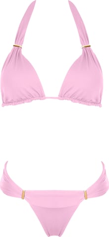 SEA ME SWIM Bikini 'CANCUN' in Pink: front