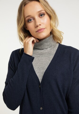 Cardigan DreiMaster Klassik en bleu