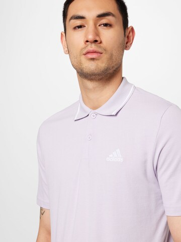 T-Shirt fonctionnel 'Essentials Piqué Small Logo ' ADIDAS SPORTSWEAR en violet