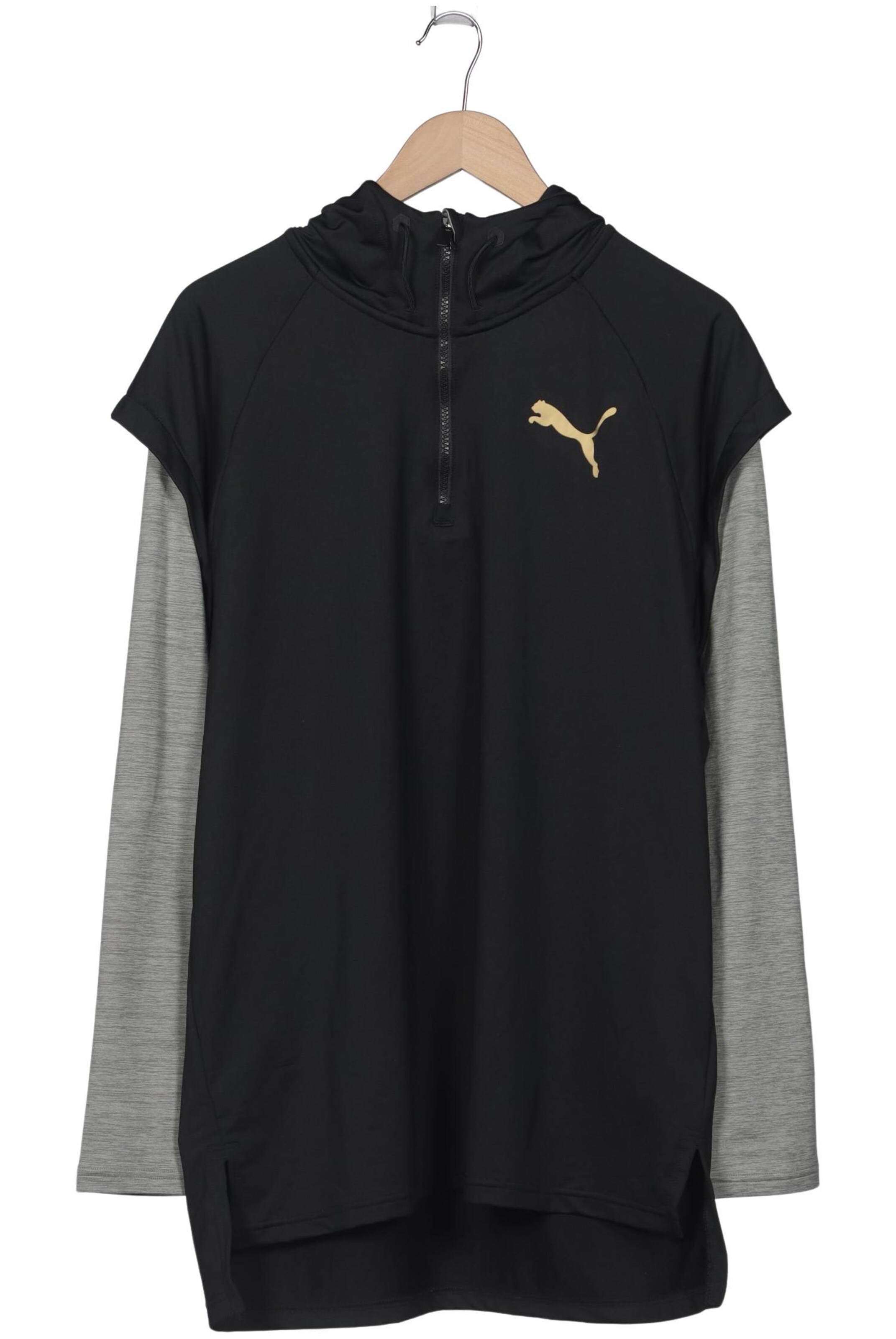 PUMA Sweatshirt & Zip-Up Hoodie in L-XL in Black, Item view