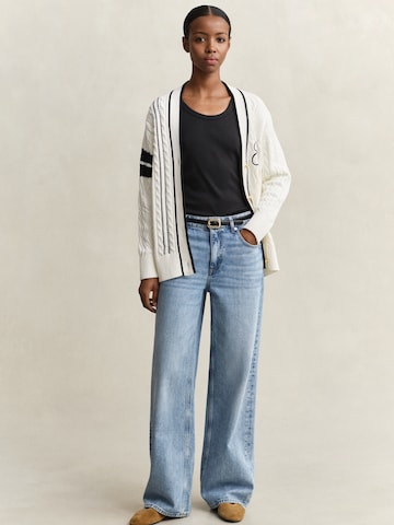 GANT Wide leg Jeans i blå