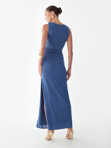 Abito da sera 'Drew' di BWLDR in blu: dietro
