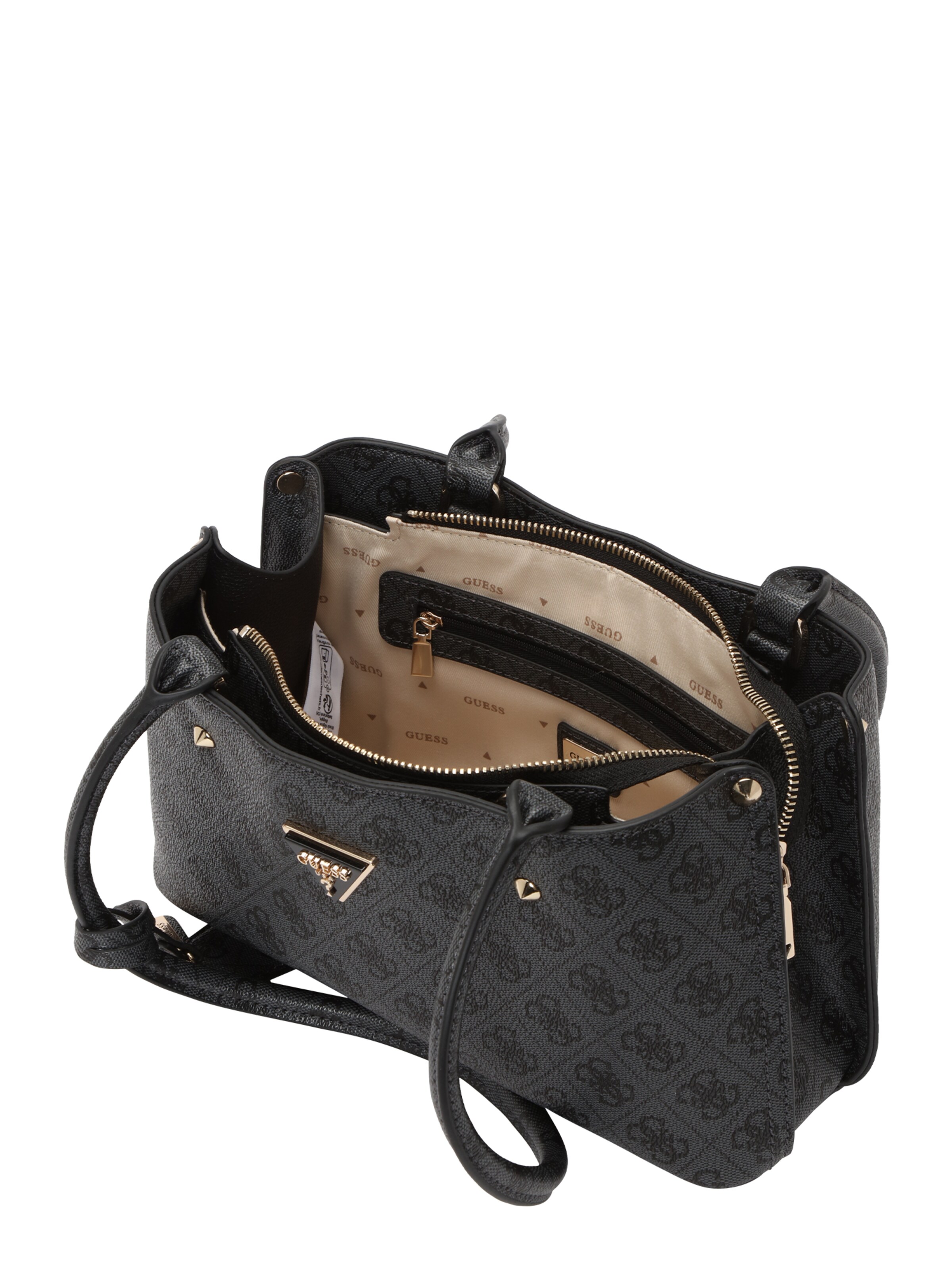 GUESS Shoulder bag 'Meridian' in Grey